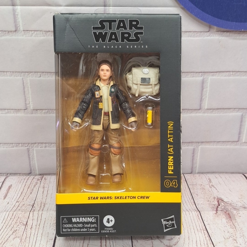 Hasbro Star Wars: Skeleton Crew - Black‎ Series - Fern AT ATTIN Action Figure